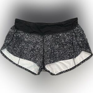Lululemon 2.5” black specked shorts